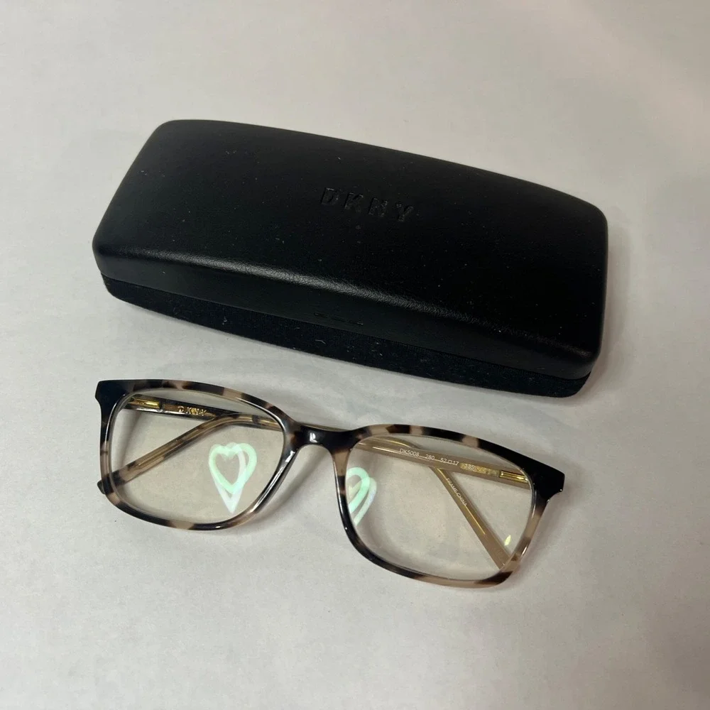 DKNY DY5008 280 Women's Eyeglasses Frames 52‎ 17 135 Tortoise